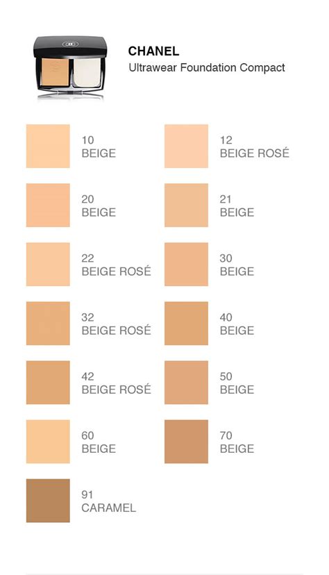 chanel foundation 40|chanel foundation comparison chart.